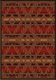 Spirit of Santa Fe Rug, Red, 8'x11', Rectangle