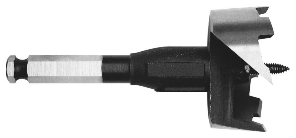 Medium High Carbon Steel Self Feed Drill Bit, 2"