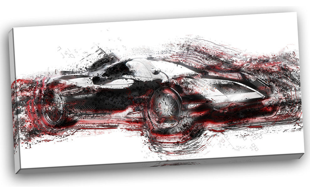 "Modern Super Car" Canvas Painting