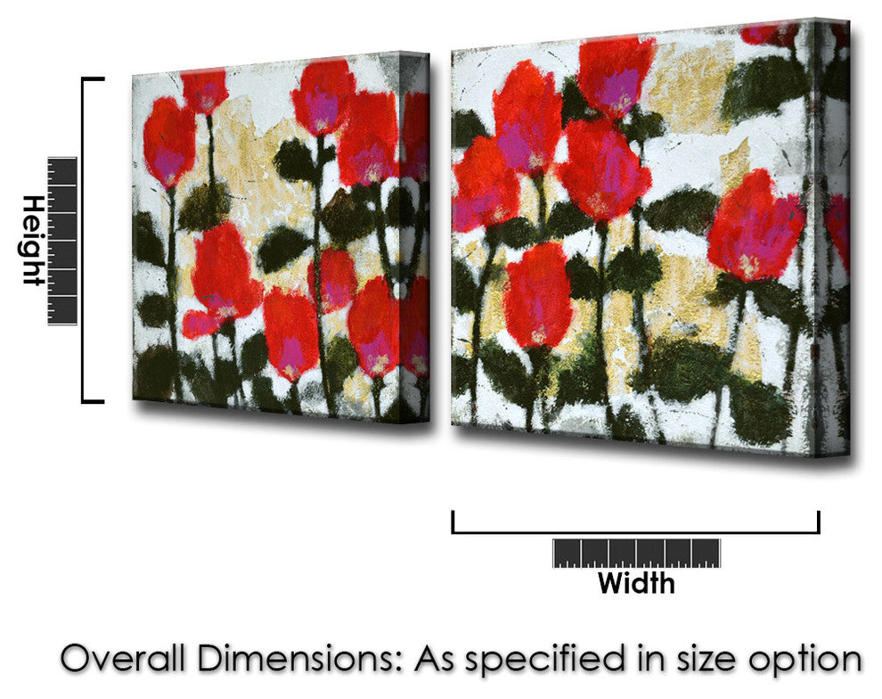 Ready2HangArt 'Heartbeats I/II' by Norman Wyatt Jr. 2-PC Canvas Art Set