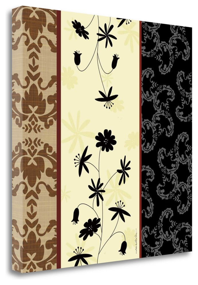 "Baroque I" By Ahava, Giclee Print on Gallery Wrap Canvas, Ready to Hang