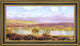 John Brett a View of Whitby From The Moors Framed Premium Canvas Print, 14"x28"