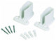 ClosetMaid® 2178200 Universal Heavy-Duty Preloaded Wall Bracket, Resin