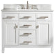 Valentino 42" Single Vanity, White
