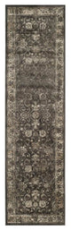 Safavieh Vintage Vtg117-330 Damask Rug, Soft Anthracite, 2'2" X 12'0"