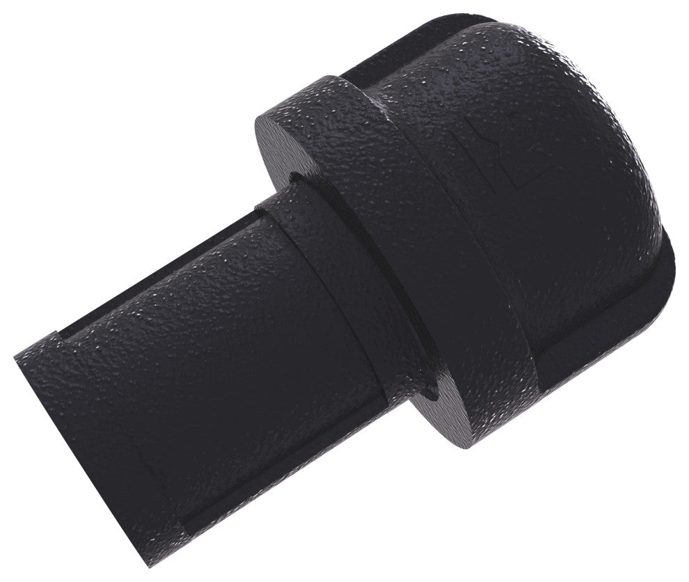 Pipeline 1" Cabinet Knob, Matte Black