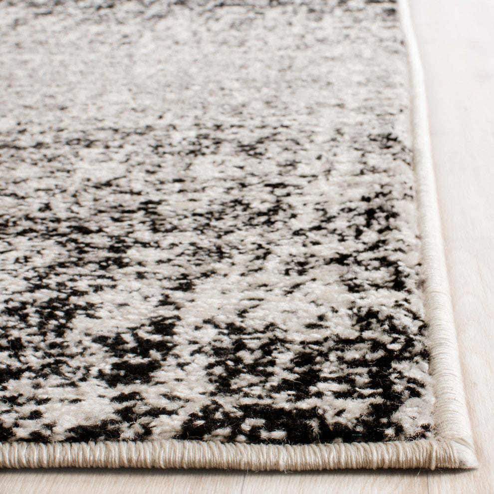 Safavieh Adirondack Collection, ADR116 Rug, Ivory/Black, 4' Square