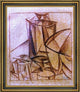 Alexander Bogomazov Composition - 16" x 20" Framed Premium Canvas Print