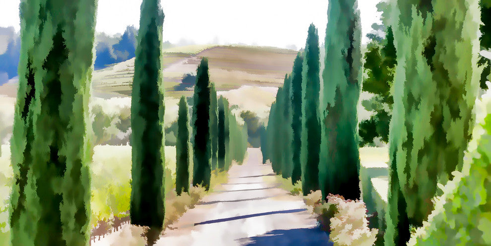 Sentinels, Canvas Giclee, 20"x10"