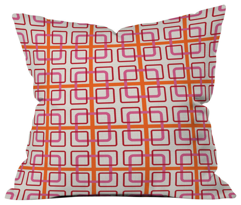 Caroline Okun Miami Knot Outdoor Throw Pillow