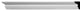1 3/4"H x 1 3/8"P x 96"L Queenstown Chair Rail