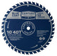 Contractor Series Combination Circular Saw Blade, 10" X 40t