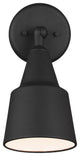 1-Light Adjustable Swivel Flood Light, Black