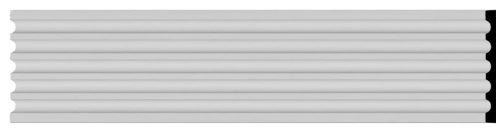 12 5/8"W x 78 3/4"H x 1 1/8"D Fluted Casing