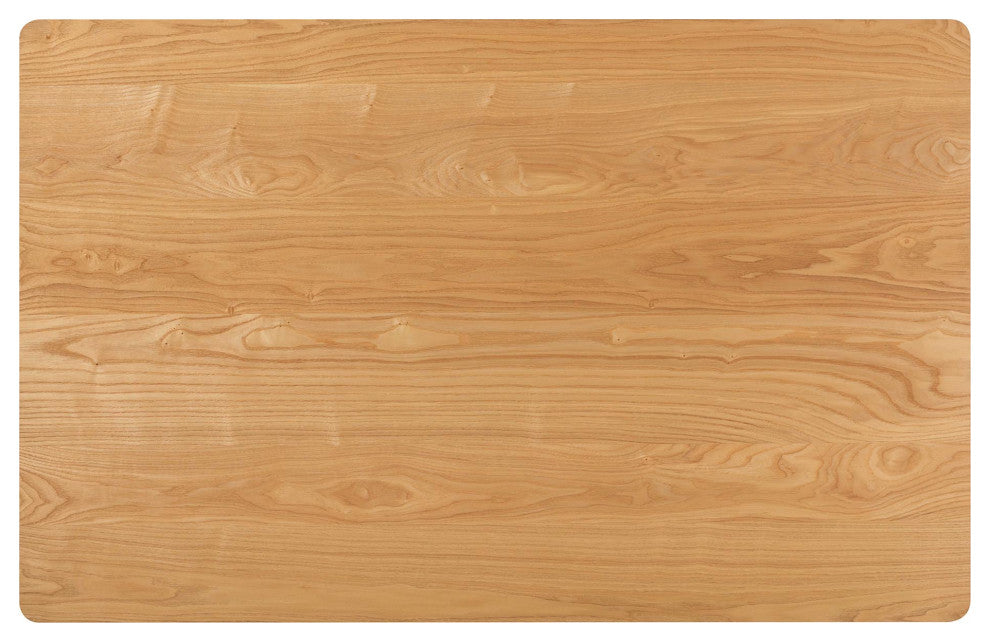 Shurik Wood Dining Table, Natural Oak