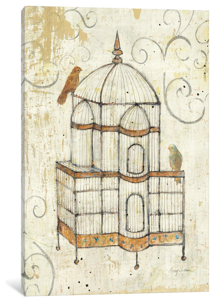 "Bird Cage I Gallery" by Avery Tillmon, 40x26x1.5"