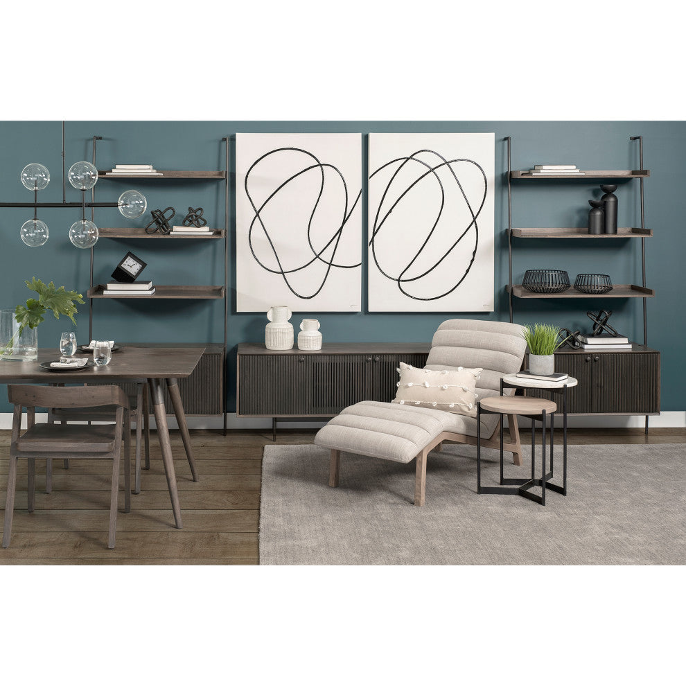 Judy Off-White Ceramic Vase, Small