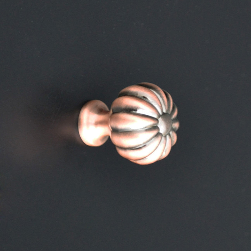 Lacava Positano Collection Round Knob, Antique Copper
