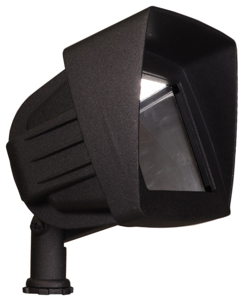 Low Voltage Flood Light, Black, Halogen