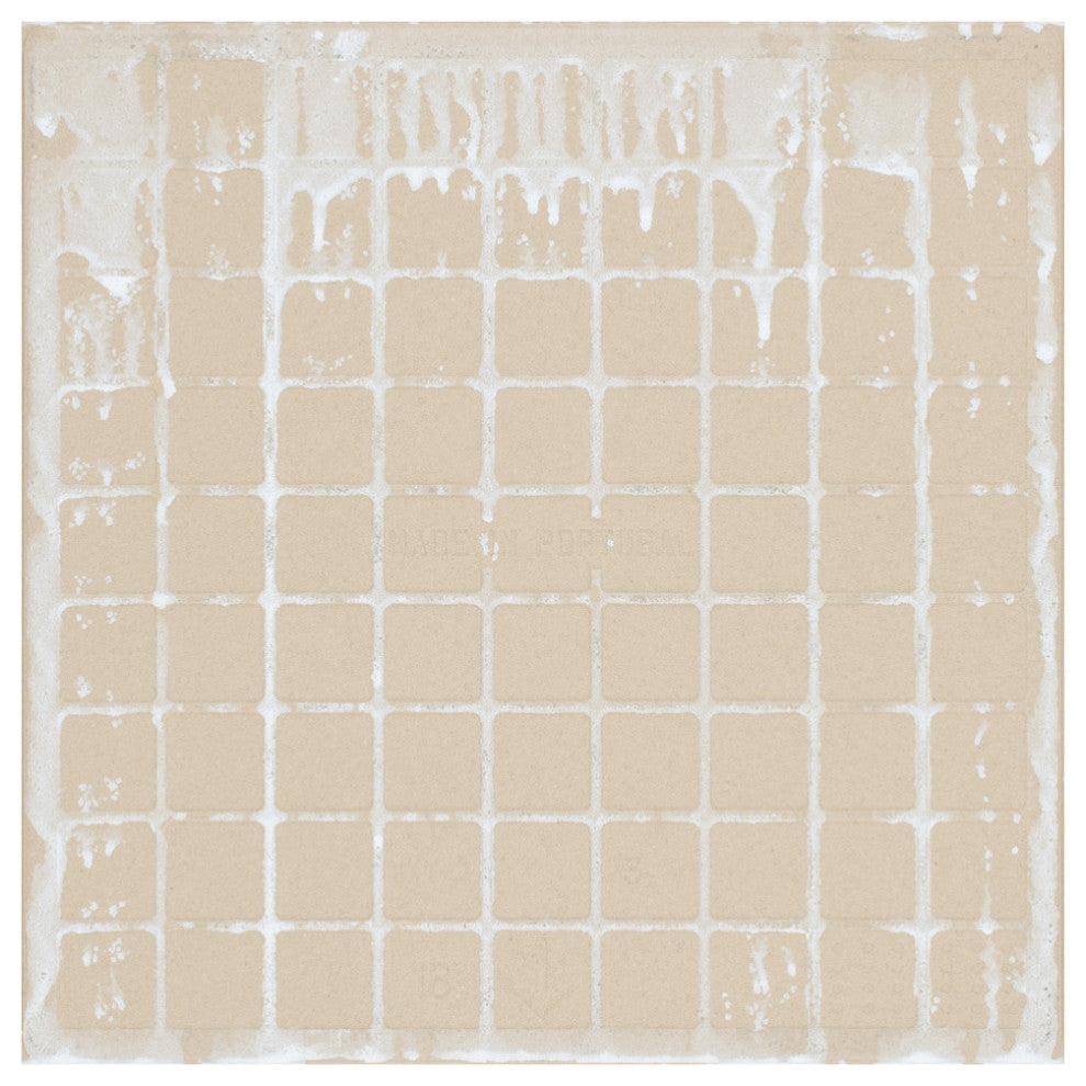 Twenties Ceramic Floor and Wall Tile, Circle
