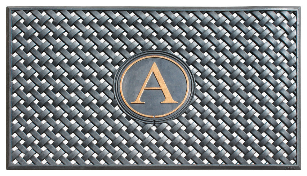 A1HC 100% Rubber Monogrammed Heavy Duty Durable Doormat 24"x39"�, A