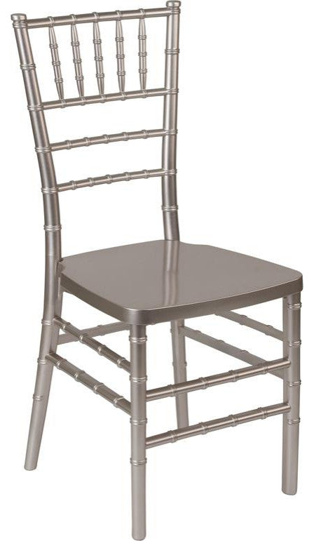 HERCULES PREMIUM Series Pewter Resin Stacking Chiavari Chair