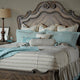 8X30 Decorative Bolster in Nivana With Taffy-Pull Ends