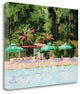 "The Beach Club" By Leslie Seata, Giclee Print on Gallery Wrap Canvas