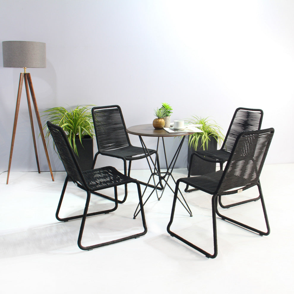 Set of 4 Neil Chair, Black