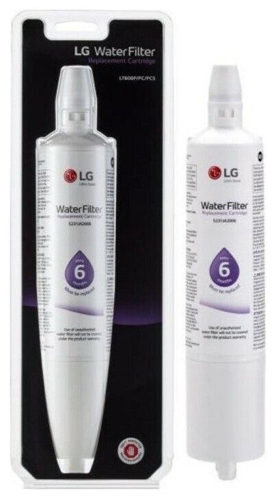 2 Pack LG LT600P/PC/PCS Refrigerator Water Filter 5231JA2006F