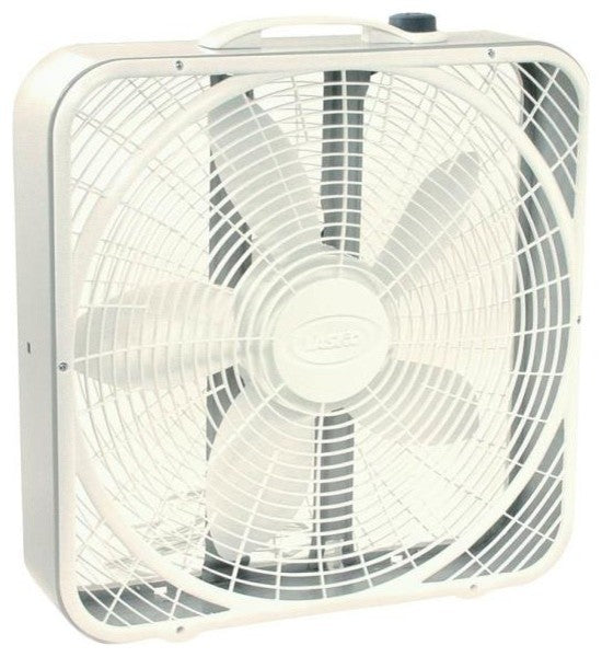Lasko Premium Portable Box Fan, 20", 3-Speed