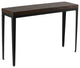 Cortesi Home Omaha Console Table, Solid Wood and Metal, 48"