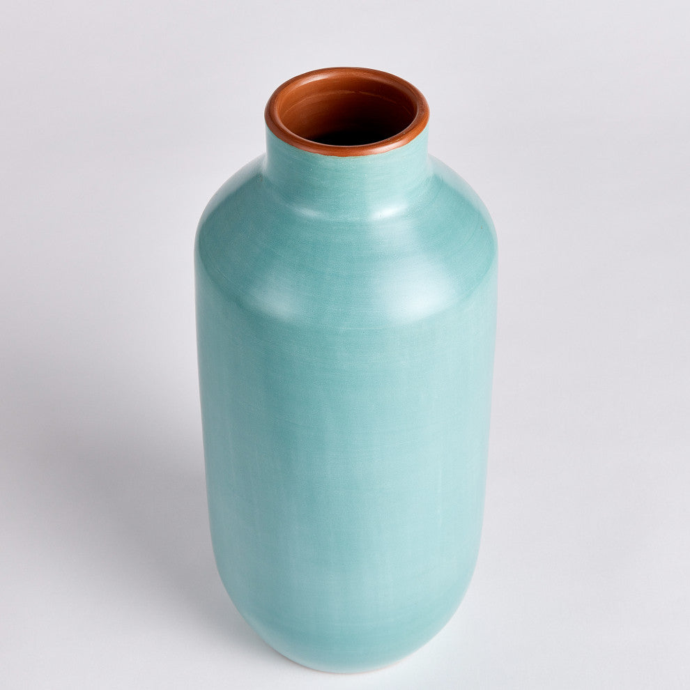 Lucela Bottle Vase Pastel Blue