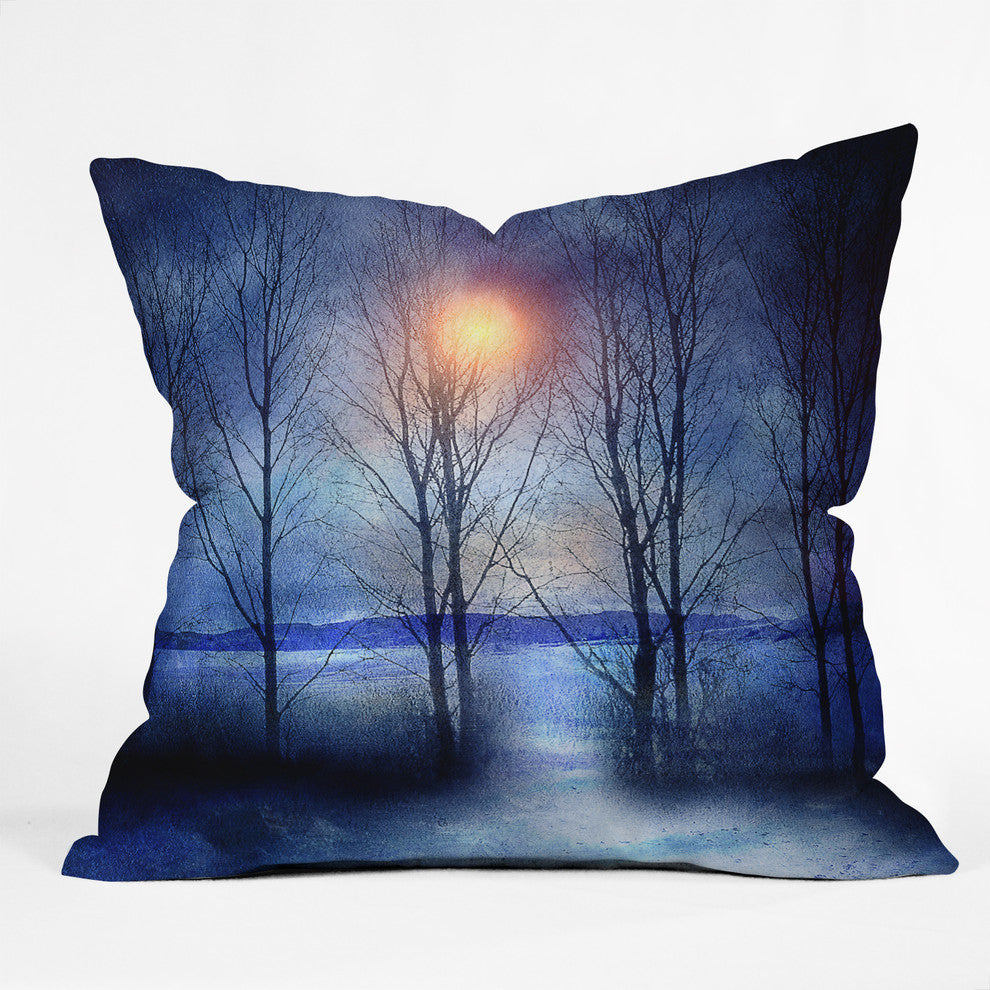 Deny Designs Viviana Gonzalez Winter Sonata Outdoor Throw Pillow