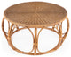 Savannah Woven Rattan Round Coffee Table
