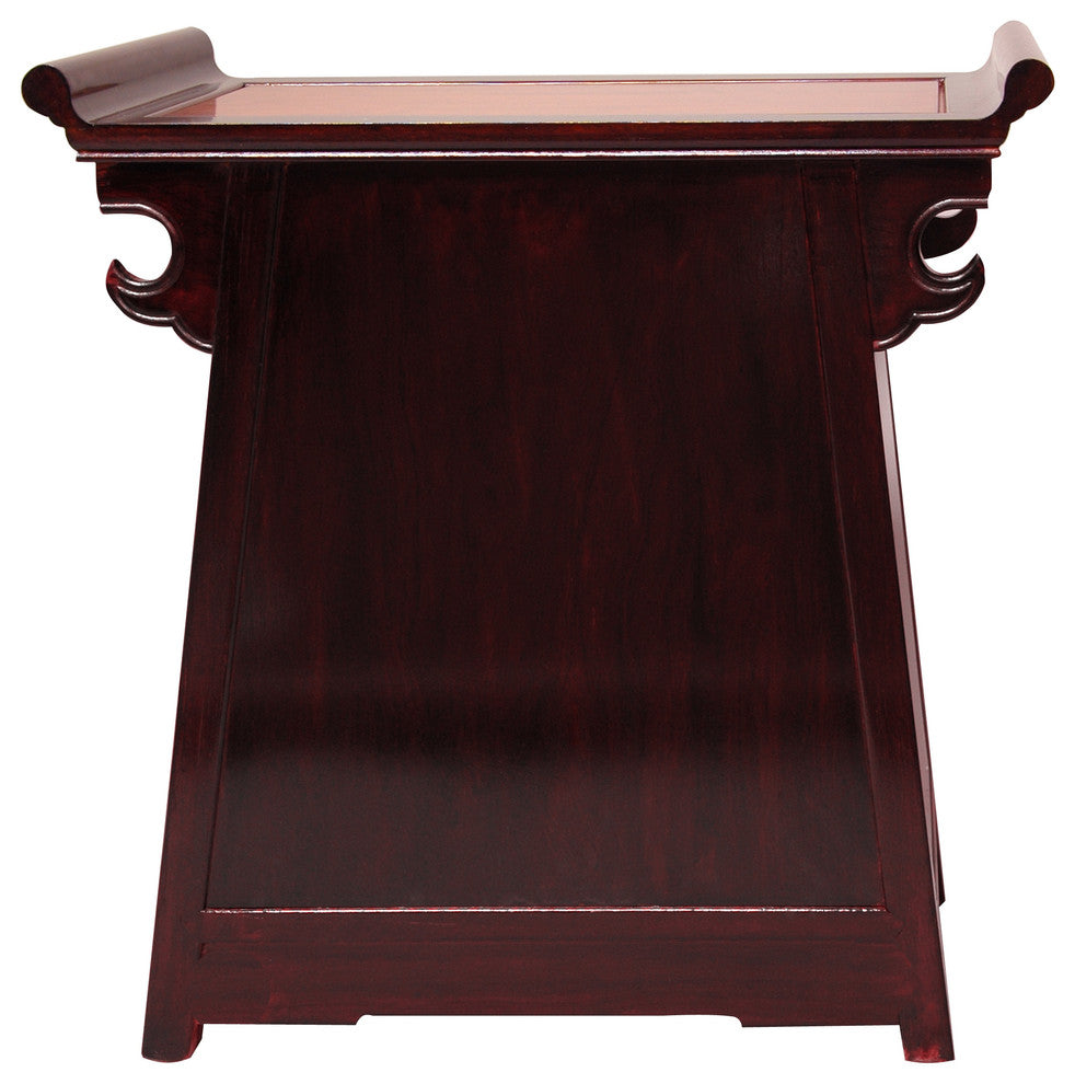 Rosewood Altar Cabinet, Two-tone
