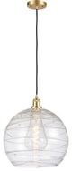 Innovations 516-1P-SG-G1213-14 1-Light Pendant, Satin Gold