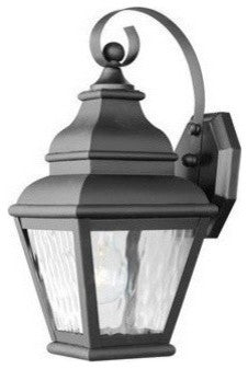Livex Lighting 1 Light Black Outdoor Wall Lantern - 2601-04