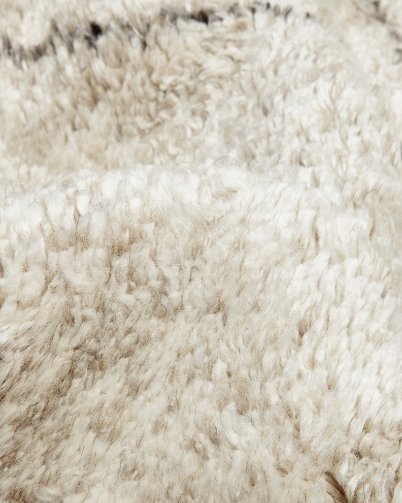 Shaggy Moroccan, Handmade Area Rug 5' 0" x 8' 0", 10 X 14