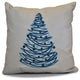 Oh Christmas Tree Pillow, Gray, 20"x20"