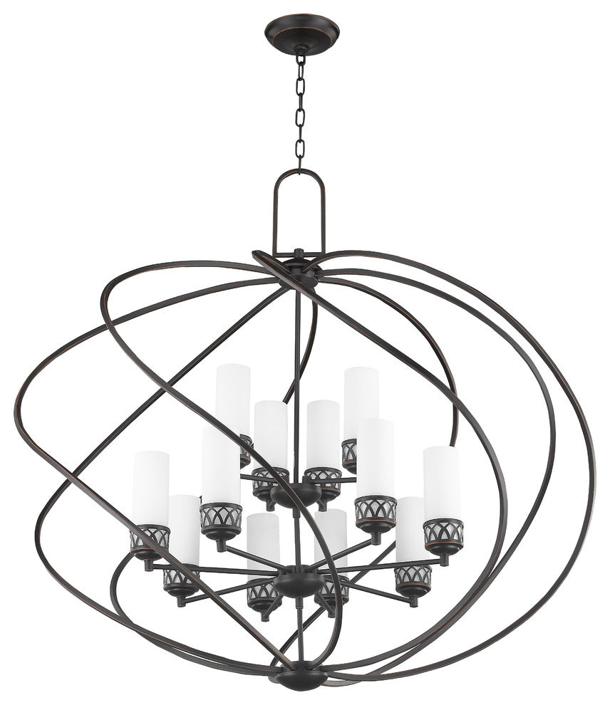 Westfield Foyer Chandelier, Olde Bronze