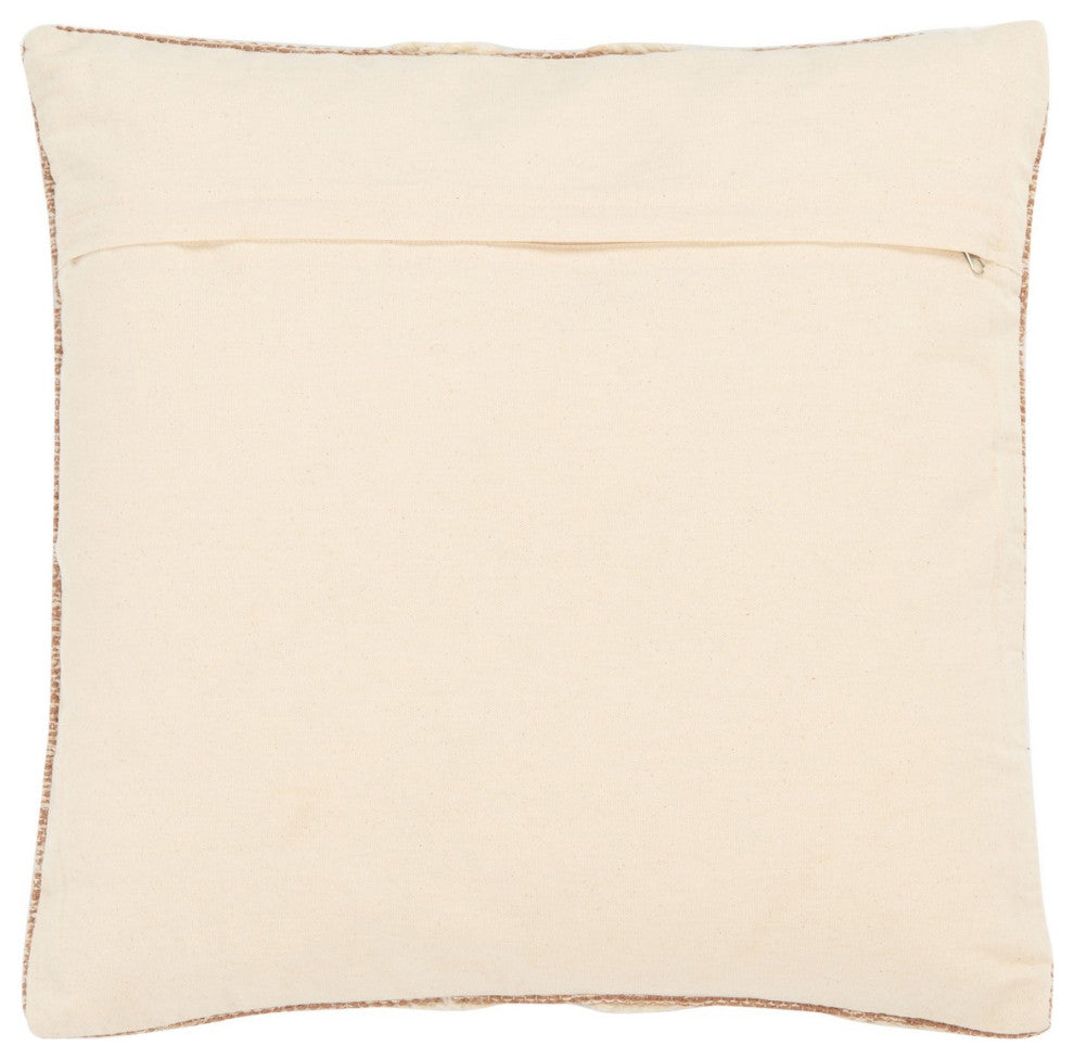 Safavieh Lannie Pillow Peach 18" X 18"
