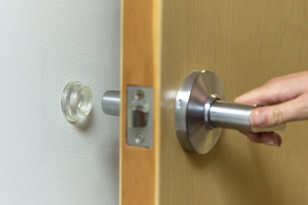 Recessed Adhesive Rubber Door Stops-BS30 1.810"x.600"-25pcs