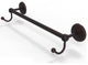 Prestige Monte Carlo 36" Towel Bar with Integrated Hooks, Venetian Bronze