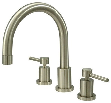 Kingston Brass Roman Tub Faucet, Brushed Nickel