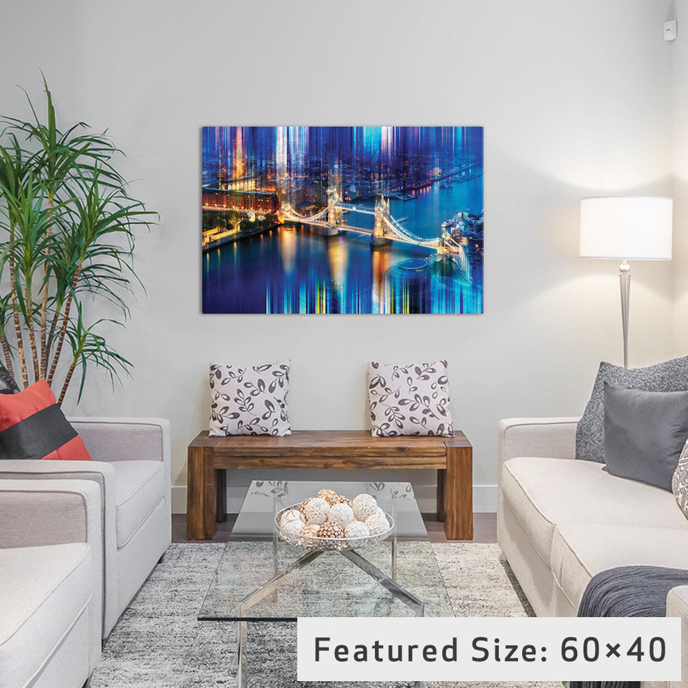 "Urban Stretch Series Tower Bridge" by Philippe Hugonnard, 18x12x1.5