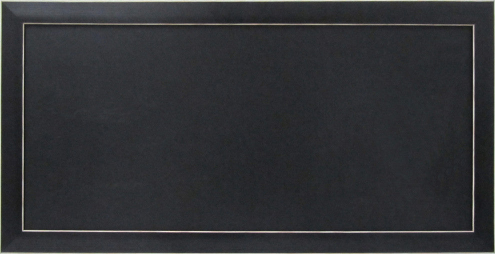 Wyeth Framed Magnetic Chalkboard Wall Organization Board, Black