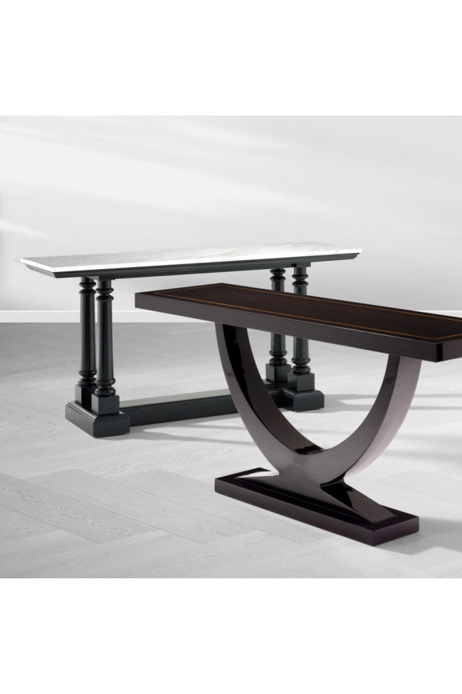 White Marble Console Table | Eichholtz Walford