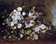 Gustave Courbet Flowering Apple Tree Branch Premium Canvas Print