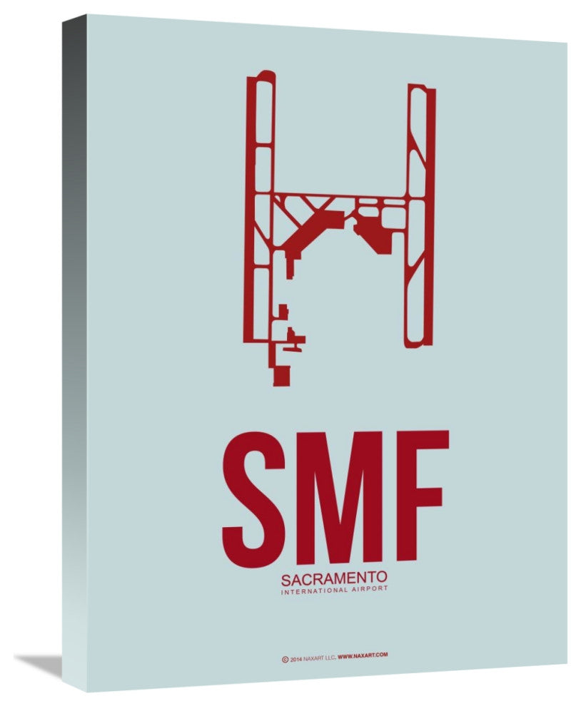 "SMF Sacramento Poster 2" Fine Art Print